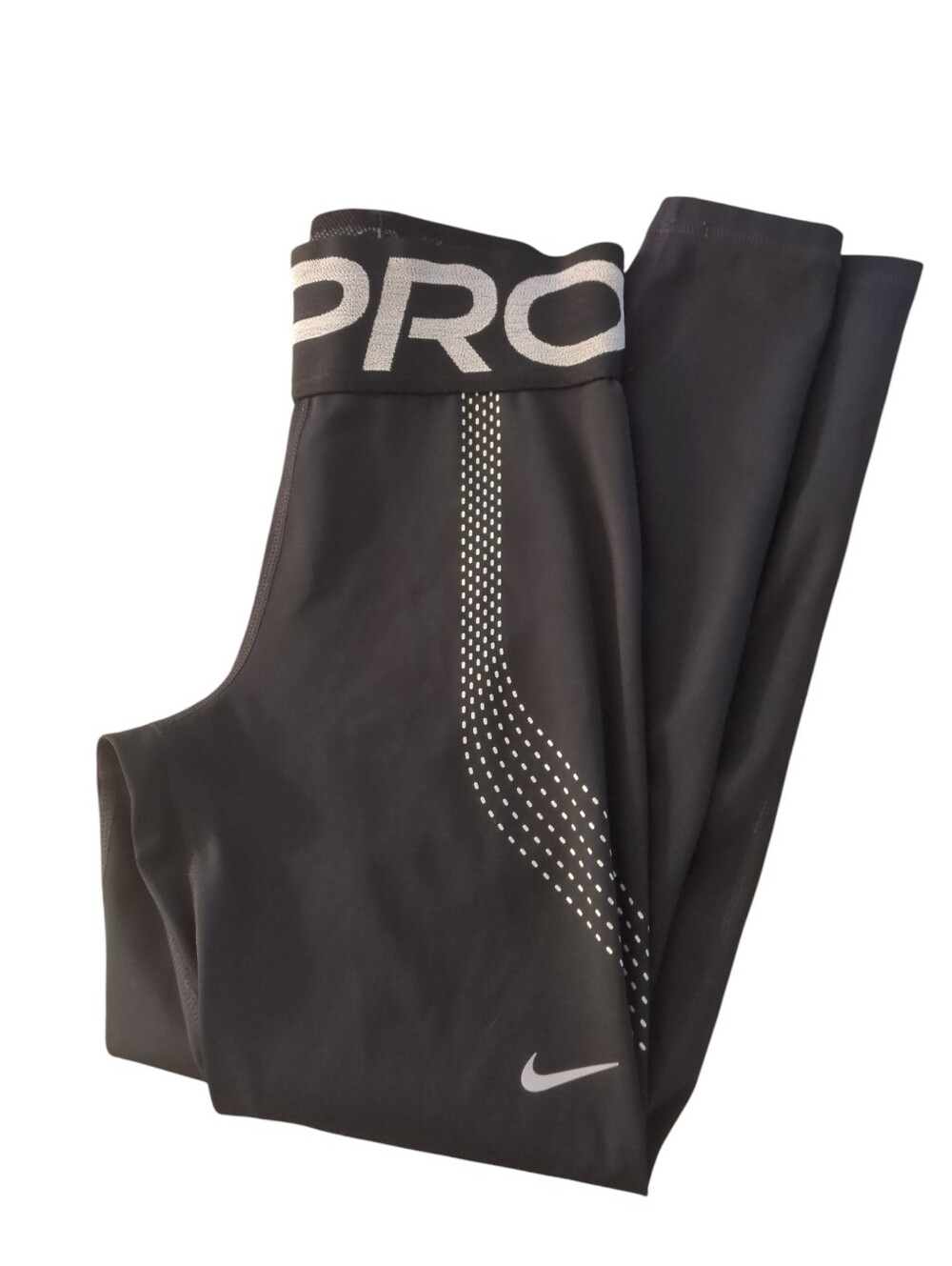 Nike Pro ATHLETIC Women Black Swim/Compression Leggings